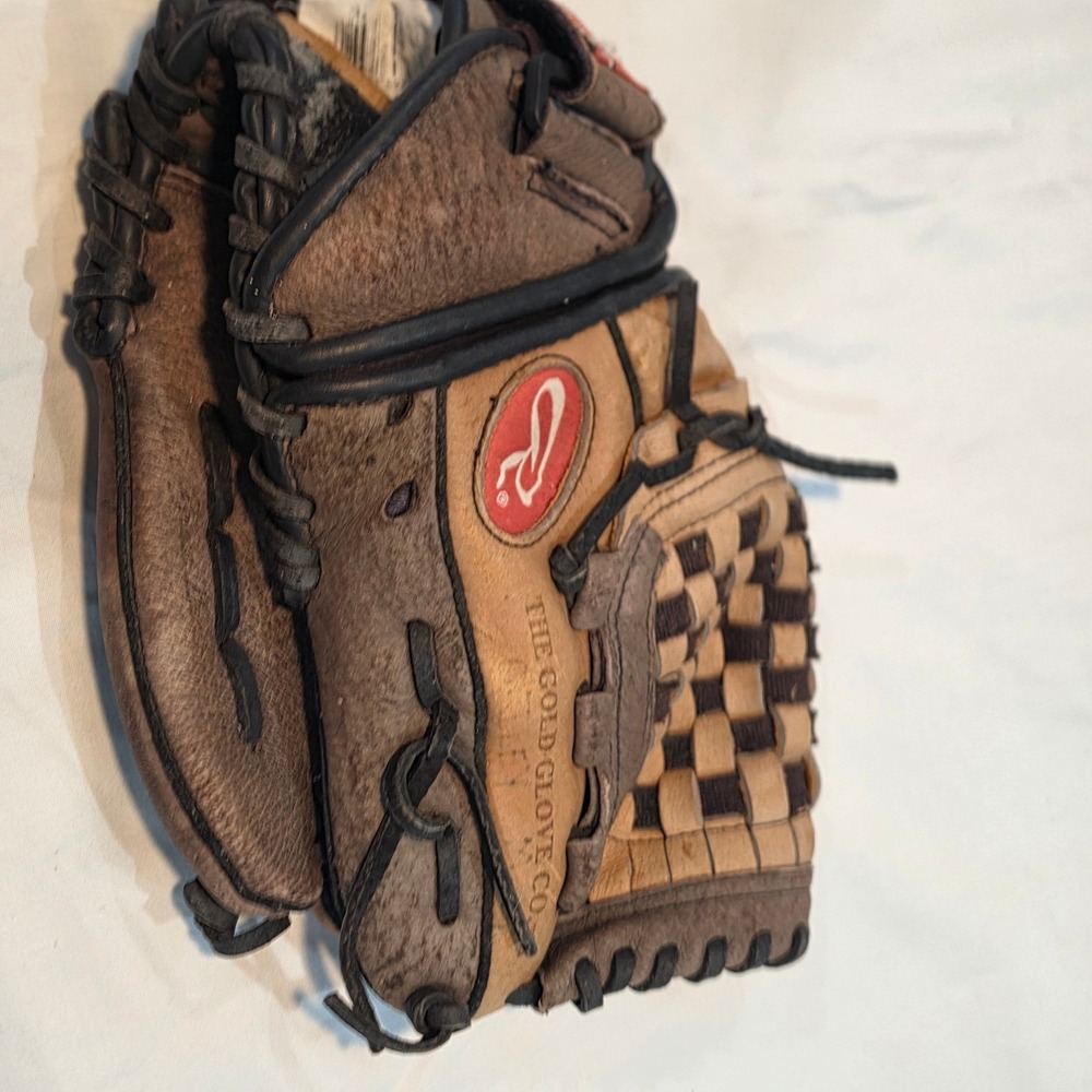 Rawlings Baseball Glove Brown Good Gold Glove Co ESEK Basket Weave
